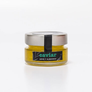 Caviar d'oove de alfàbega